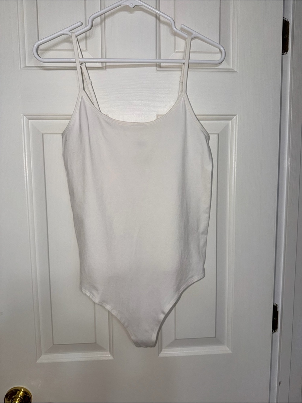 SO White Women's Spaghetti Strap Bodysuit